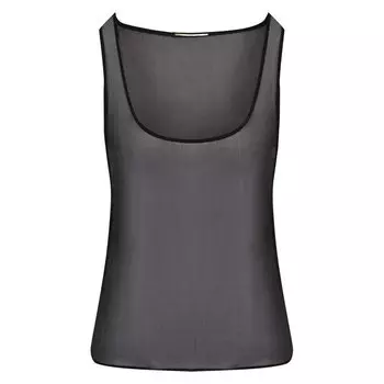 Шелковый топ Saint Laurent