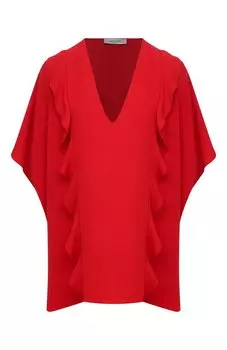 Шелковый топ Valentino