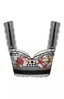 Шелковый топ Versace