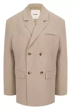 Шелковый жакет Nanushka