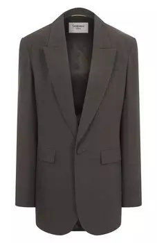 Шелковый жакет Saint Laurent