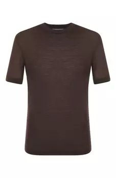 Шерстяная футболка Canali