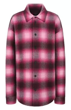 Шерстяная куртка-рубашка Balenciaga