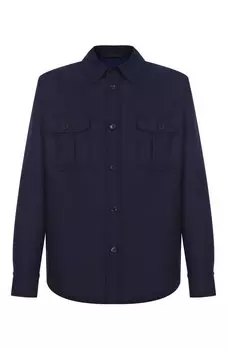 Шерстяная куртка-рубашка Brioni