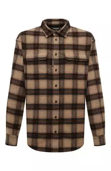 Шерстяная куртка-рубашка Dsquared2