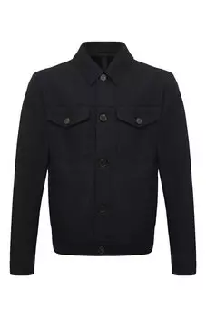 Шерстяная куртка-рубашка Harris Wharf London