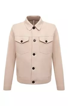 Шерстяная куртка-рубашка Harris Wharf London