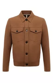 Шерстяная куртка-рубашка Harris Wharf London