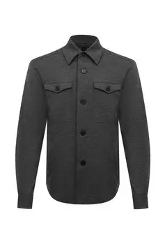 Шерстяная куртка-рубашка Harris Wharf London