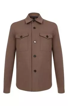 Шерстяная куртка-рубашка Harris Wharf London