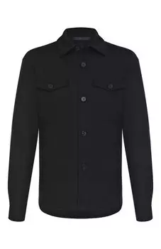 Шерстяная куртка-рубашка Harris Wharf London