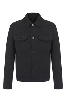 Шерстяная куртка-рубашка Harris Wharf London