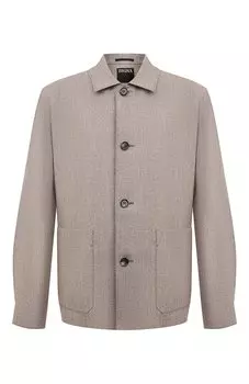 Шерстяная куртка-рубашка Zegna