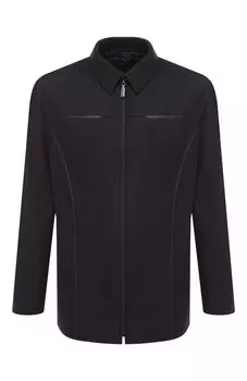 Шерстяная куртка с отделкой из кожи Zilli