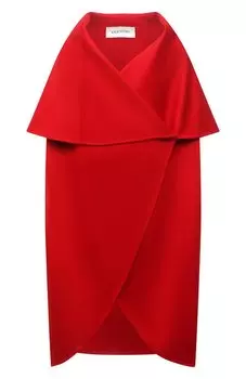 Шерстяная накидка Valentino