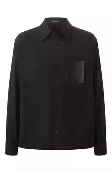 Шерстяная рубашка Balmain