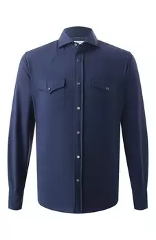 Шерстяная рубашка Brunello Cucinelli
