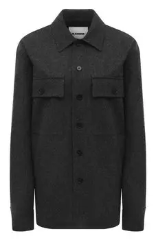Шерстяная рубашка Jil Sander