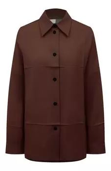 Шерстяная рубашка Jil Sander