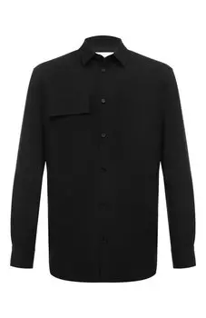 Шерстяная рубашка Jil Sander