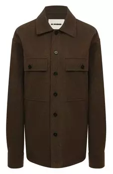 Шерстяная рубашка Jil Sander