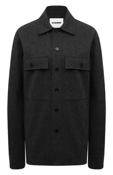 Шерстяная рубашка Jil Sander