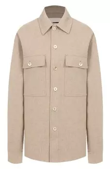 Шерстяная рубашка Jil Sander