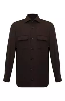 Шерстяная рубашка Kiton