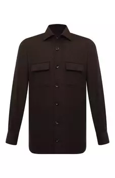 Шерстяная рубашка Kiton