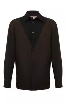 Шерстяная рубашка Marni