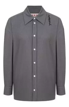 Шерстяная рубашка Marni