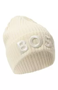 Шерстяная шапка BOSS