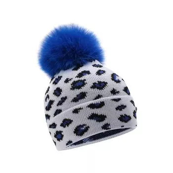 Шерстяная шапка с мехом Il Trenino