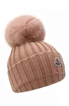 Шерстяная шапка Moncler