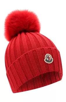 Шерстяная шапка Moncler