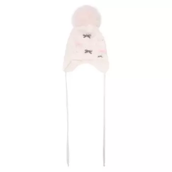 Шерстяная шапка с мехом Il Trenino