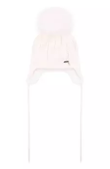 Шерстяная шапка с мехом Il Trenino