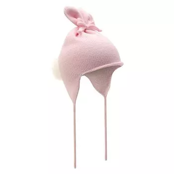 Шерстяная шапка с меховой отделкой Catya