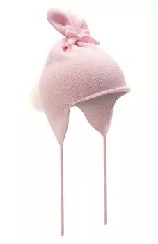 Шерстяная шапка с меховой отделкой Catya