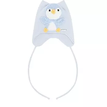 Шерстяная шапка с завязками-шнурками Il Trenino