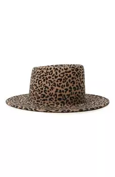 Шерстяная шляпа Drop Leopard COCOSHNICK HEADDRESS