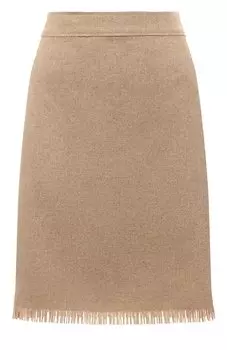 Шерстяная юбка Alberta Ferretti