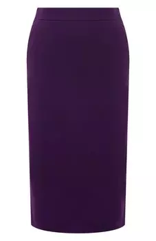 Шерстяная юбка Alberta Ferretti
