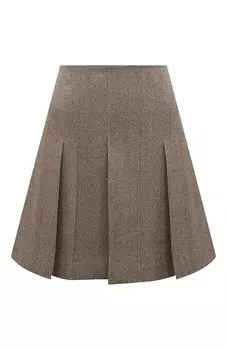 Шерстяная юбка Brunello Cucinelli