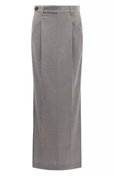 Шерстяная юбка Brunello Cucinelli