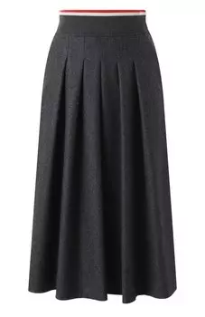 Шерстяная юбка Brunello Cucinelli