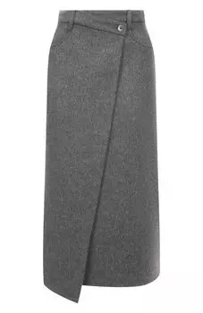 Шерстяная юбка Brunello Cucinelli
