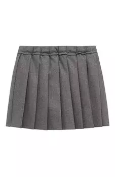 Шерстяная юбка Brunello Cucinelli