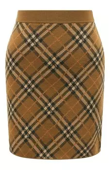 Шерстяная юбка Burberry