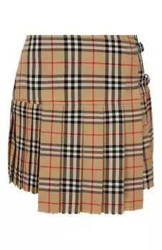 Шерстяная юбка Burberry
